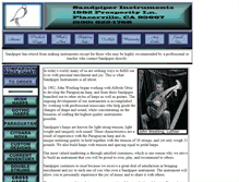 Tablet Screenshot of piperharp.com